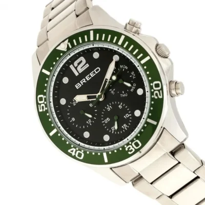 Reloj cronógrafo hombre verde