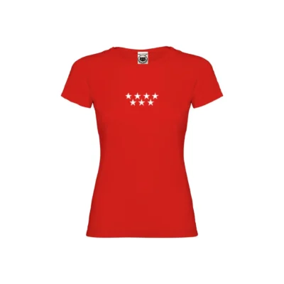 Camiseta comunidad mujer roja