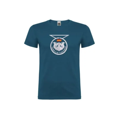 Camiseta unisex azul luz de luna Tierra de Tartessos